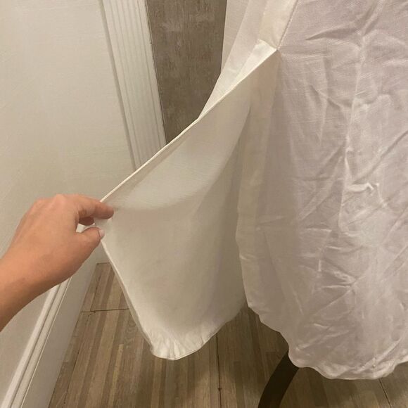 Vix Paula Hermanny white Lind both side split dress, size 2 - Picture 9 of 13